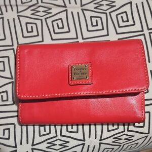 Dooney & Bourke Vibrant Red Wallet